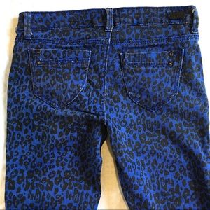 1st Kiss Blue Black Stretch Denim Jeans Sz4